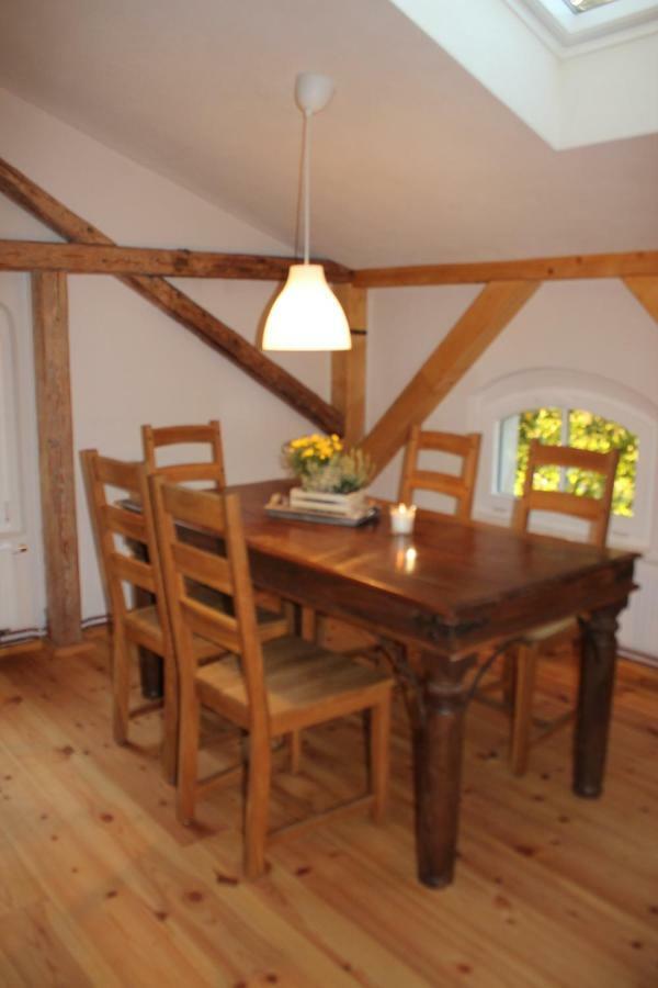 Ferienwohnung Goldgrund Gartenblick Meissen Bagian luar foto