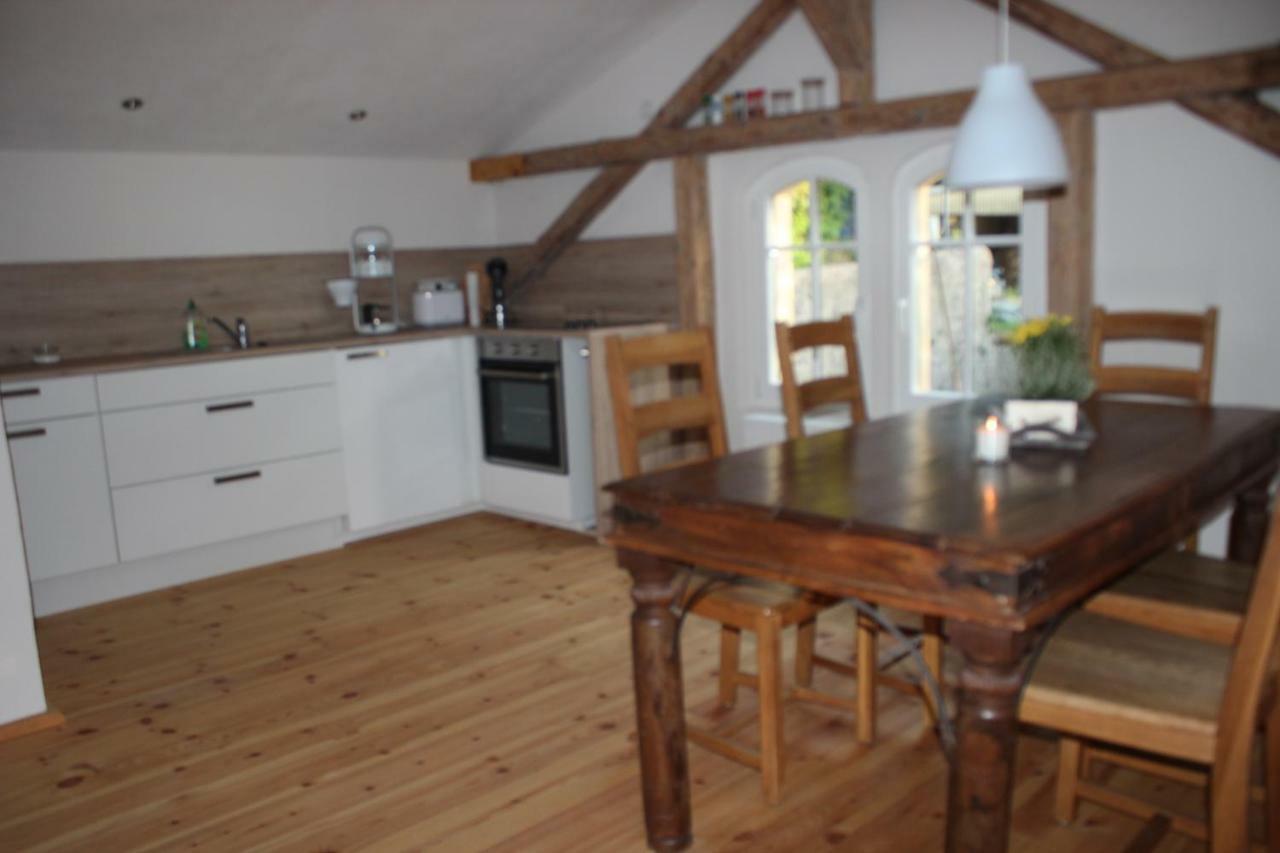 Ferienwohnung Goldgrund Gartenblick Meissen Bagian luar foto